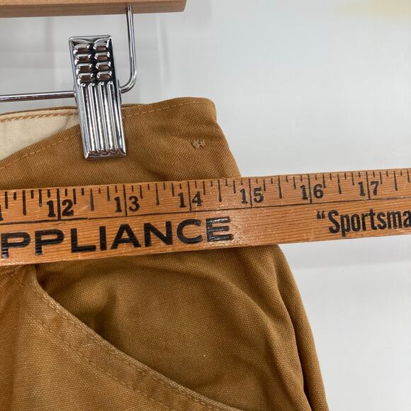Vintage Trailmate Trigg Brown Brruah Field Canvas Outdoor Pants Men’s 30x28 - Picture 11 of 12